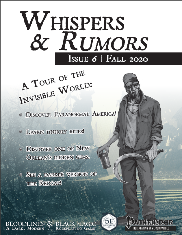 Whispers and Rumors 6 Cover  Bloodlines & Black Magic: Whispers & Rumors (Issue 4)